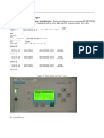 Tipos de Alarmas Siclock TM Siemens