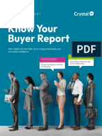 Know Your Buyer Report