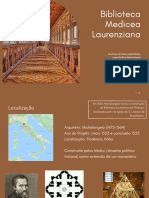 Biblioteca Medicea Laurenziana - Ana Paula Da Cunha, Isabela Motta, Luana Dal Bó e Rafaela Konrad