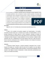 4 - Liberdade de Circulação de Mercadorias