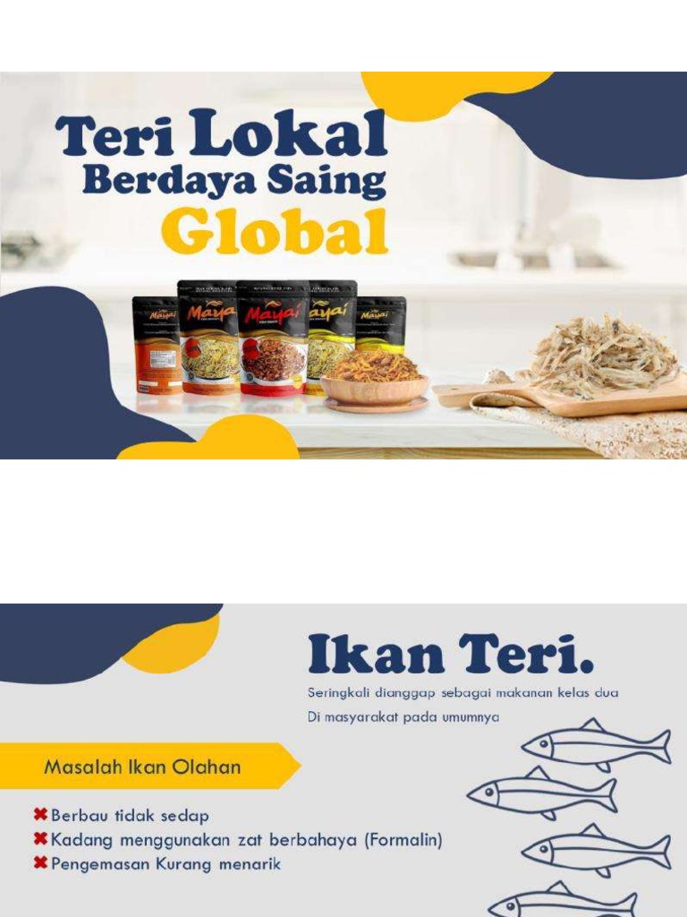 Contoh Presentasi - Menarik Investor Untuk BIsnis Makanan | PDF