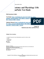 Seeleys Anatomy and Physiology 11th Edition VanPutte Test Bank Download