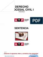 derecho procesal civil I , semana 11, utp