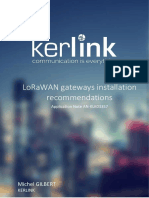 Lorawan Gateways Installation Recommendations - v1.0