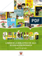 Libros de La Biblioteca de Aula de Educación Primaria Cuarto Grado