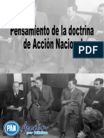 Pensamiento de La Doctrina de Acción Nacional