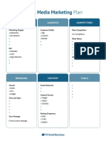 Social Media Marketing Plan