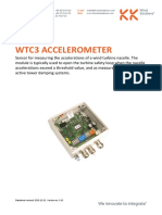 Datasheet WTC3 Accelerometer V5509