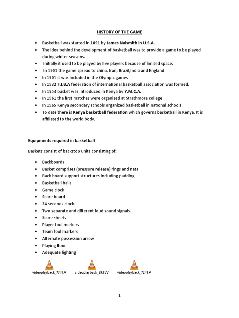 Basketball Notes 2013 PDF Sports Rules And Regulations Indoor Sports