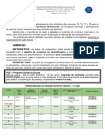 Nota 24 - Cronograma 2º Ano