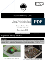 Augmented Reality Trabalho Disciplina Realidade Virtual
