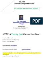 01 CE311A Basic Concepts of Environmental Engineer