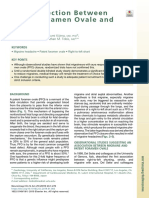 The Connection Between Patent Foramen Ovale and Migraine