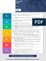 Proceso Matricula Diplomados Opcion Grado