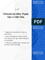 SLIDE - Aula07 Dagesh Lene e A Letra Shin