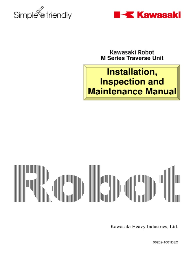 90202-1081DEC M Series TRAVERSE UNIT INSTALLATION, INSPECTION AND ...