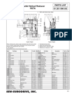 Sew-Eurodrive, Inc.: Parallel Helical Reducer R67A