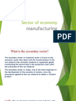 Sector of Economy