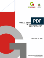 Manual de Procedimientos Del Departamento de Informática