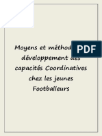 05 Moyens Et Méthodes de Développement Des Capacités Coordinatives Chez Les Jeunes Footballeurs