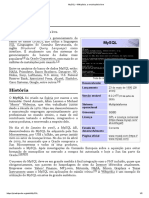 MySQL - Wikipédia, A Enciclopédia Livre