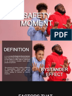 Safety Momenty Bystander Effect 