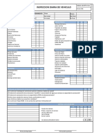 Check List de Camion Furgon