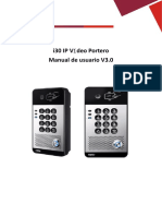 I30 - IP Video Door Phone - User Manual - V3.0 (1) .En - Es
