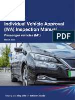 Individual Vehicle Approval Inspection Manual Passenger Vehicles