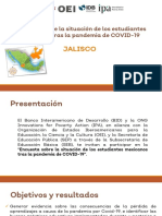 DIFUSIÓN - Encuesta Sobre La Situación de Los Estudiantes Mexicanos - JALISCO