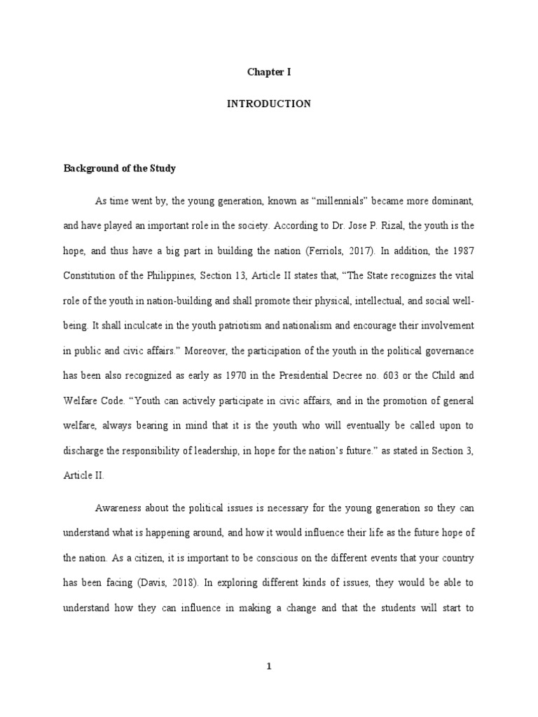 Level of Political Awareness of Grade 11 Students | PDF | Survey ...