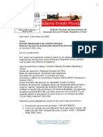 Exp. T-113628-2023 07 MAR 2023, 09:03:15 Hrs. Permiso de Operaciones. DGAC. Carlos A. PRADO F. 52p