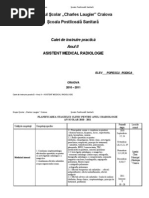 1-Caietul Asistentului in Radiologie An II Radiologie - Modificat