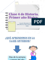 Clase N º 4 Identificar Los Meses Del Año