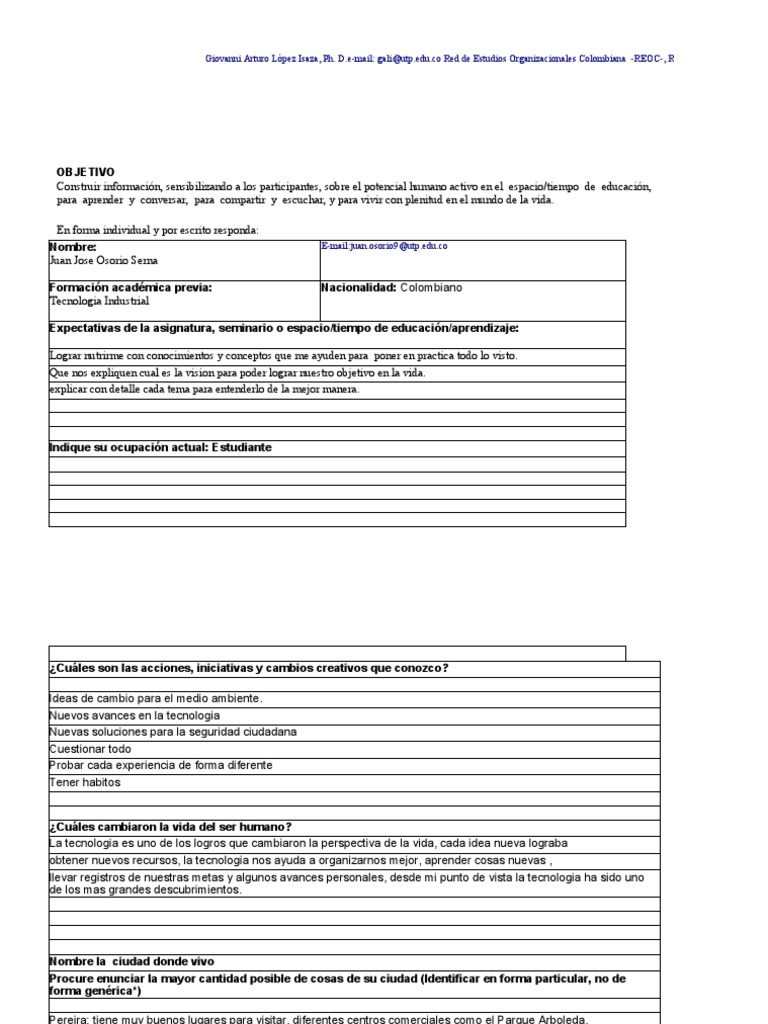 Reconocimiento de Si Mismo y Su Entorno | Descargar gratis PDF | Amor ...