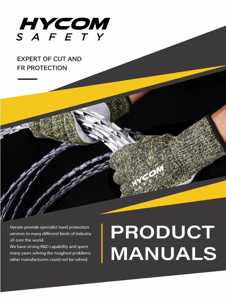 Catalog of Cut Resistant Gloves | PDF
