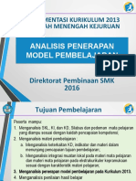 Analisis Penerapan Model Pembelajaran Revisi Horison Papua