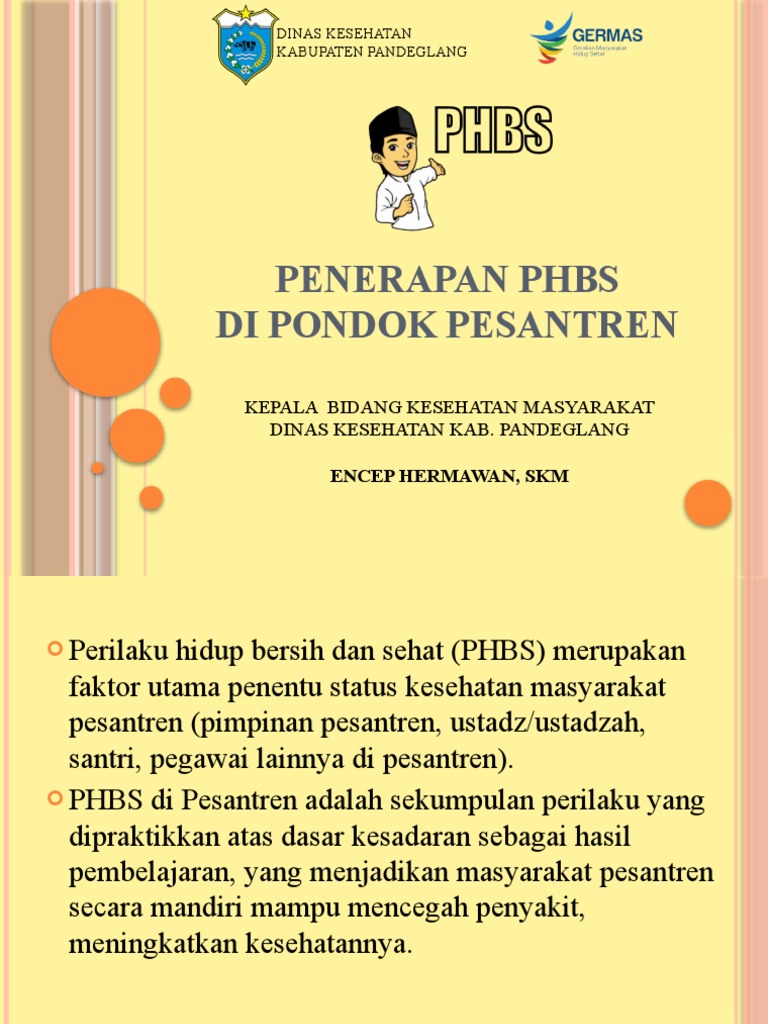 Materi Penerapan Phbs Ponpes Pdf