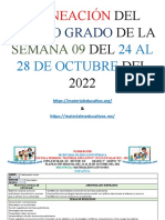 5º ME SEM9 Planeación Ciclo 22-23