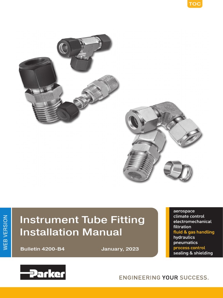 Fitting Installation Manual Bul 4200B4 PDF