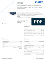 SKF UCP 213 Specification