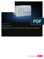 620 Series Modbus Communication Protocol Manual