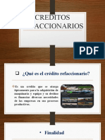 Creditos Refaccionarios 1-1