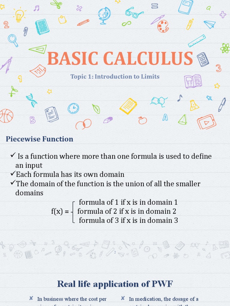 Tutorial basic calculus pdf