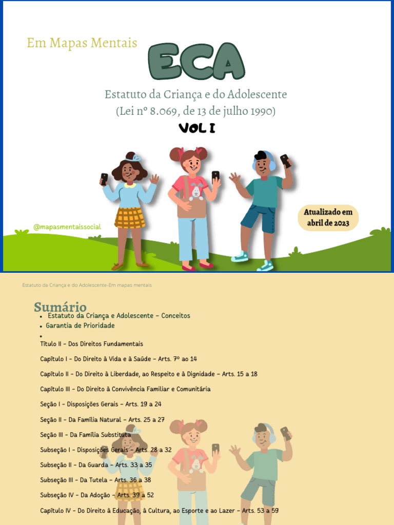 Estatuto Da Criança e Do Adolescente | PDF