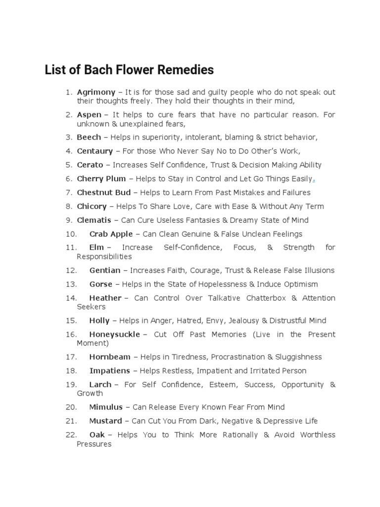 list-of-bach-flower-remedies-pdf