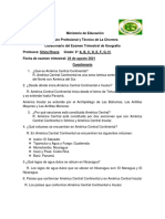 Guía de Examen GEO II Trimestre, I.P.T.ch