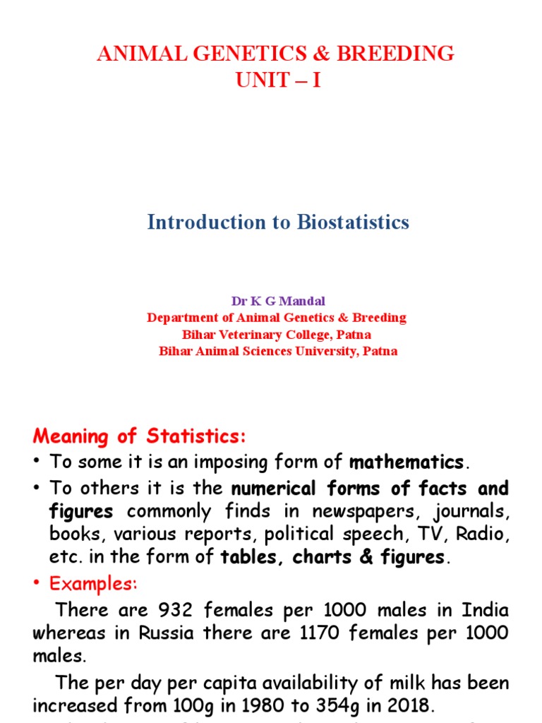 Introduction to biostatistics pdf