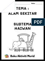 Tema 3 - Alam Sekitar ; Subtema Haiwan [Cg]