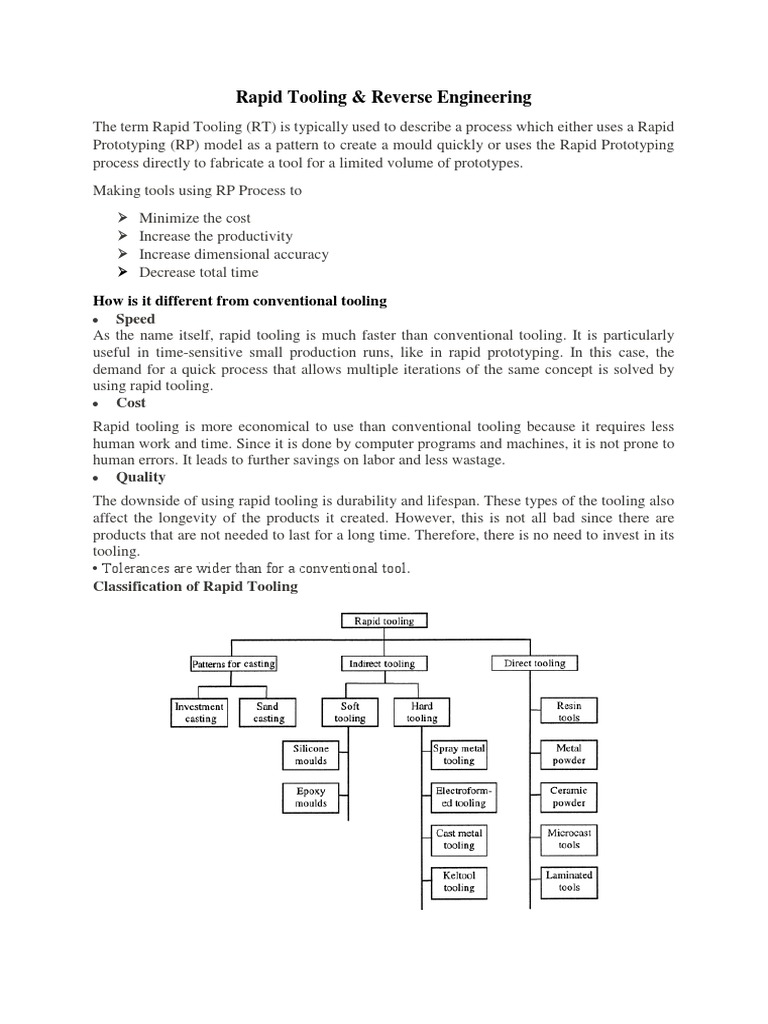 Soft vs Hard Tooling Explained | PDF | Computers | Technology & Engineering